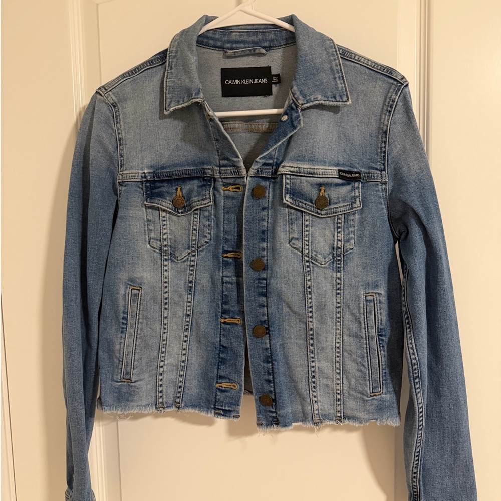 Calvin Klein Jeans Light Blue Denim Jacket